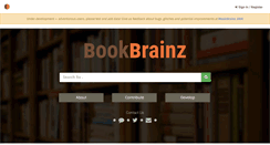 Desktop Screenshot of bookbrainz.org